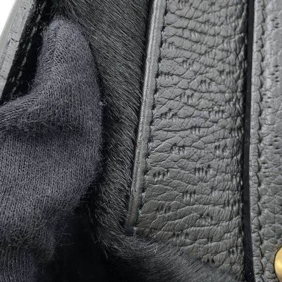 SALVATORE FERRAGAMO Black Leather Bag - Picture 7 of 16